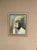 Liisa Chaudhuri, Cubist Portrait, 1960s, Oil Painting on Canvas, Framed For Sale - Image 9 of 18