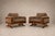 Mid-Century Modern Brazilian Modern Pair of Armchairs in Caviúna and Mushroom-Taupe Mohair, Novo Rumo, 1960s For Sale - Image 3 of 18
