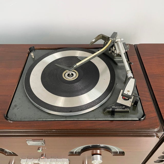 Black Italian Radiophonograph and Record Player by Achille and Pier Giacomo Castiglioni for Brionvega, 1960s For Sale - Image 8 of 18