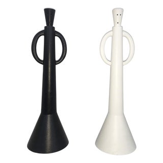 Postmodern Abstract Sculptures by Alessandro Guerriero Portabuono Qua, Italy, 1980s, Set of 2 For Sale