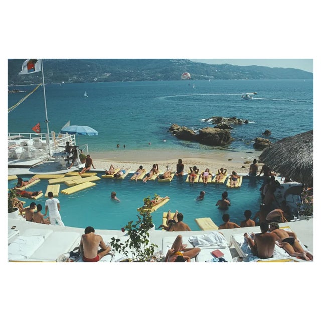 Slim Aarons, Mazatlan Seaside, Estate Stamped Photographic Print, 1984 / 2020s For Sale