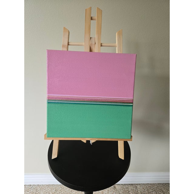 Pink & Mint Green Pink & Mint Green explores the harmony between color, contrast, and balance. Soft pink and mint green...