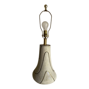 Organic Modern Shagreen Table Lamp, Attributed to R & Y Augousti