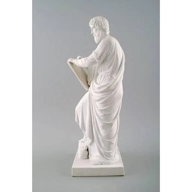 Antique b & g / Bing & Grondahl after Thorvaldsen, biscuit figure of Apostle, rare model. Very good condition. Factory...