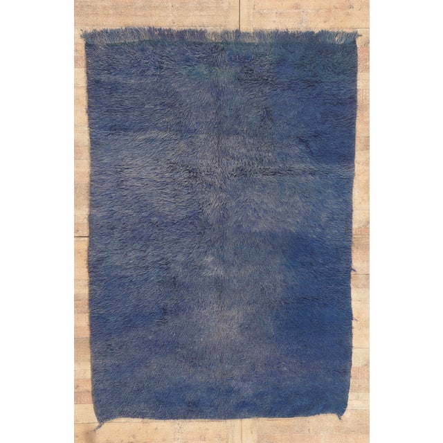 Vintage Beni Mrirt Moroccan Rug, 05'11 X 08'04 For Sale - Image 10 of 10