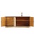 This sideboard is one of a pair that we have received in. The refined ebonized trim framing the parchment adds a touch of...