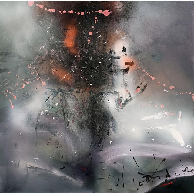 Early 21st Century Ovidiu Kloska, Inside of a God Memory, 2024, Acrylic on Canvas For Sale - Image 5 of 5