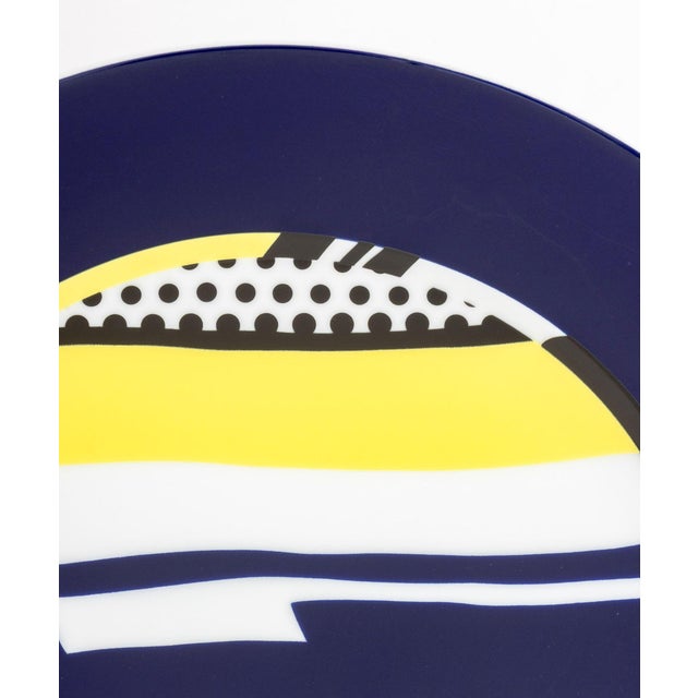 Contemporary Roy Lichtenstein Rosenthal Porcelain Service Plate For Sale - Image 3 of 7