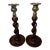 Antique, English, Barley Twist Candlesticks Circa 1890 For Sale