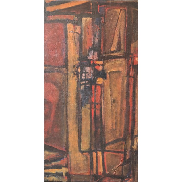 Rebeca Mendoza, Argentine Abstract Constructivist Quadriptych Oil Painting Latin American Woman, 1990 For Sale In Miami - Image 6 of 10