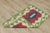 1960s Tribal Geometric Red and Green Kilim Rug For Sale - Image 4 of 13