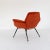 1950s Vintage Armchair in Red, 1950s For Sale - Image 5 of 10