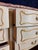 Weekly Crossbow Cabinet with Double Row of Louis Xv Style Drawers in Lacquered and Gilded Wood, 1900s For Sale - Image 9 of 11