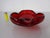 Red Red Sommerso Murano Glass Bowl or Ashtray, Italy, 1960s For Sale - Image 8 of 18
