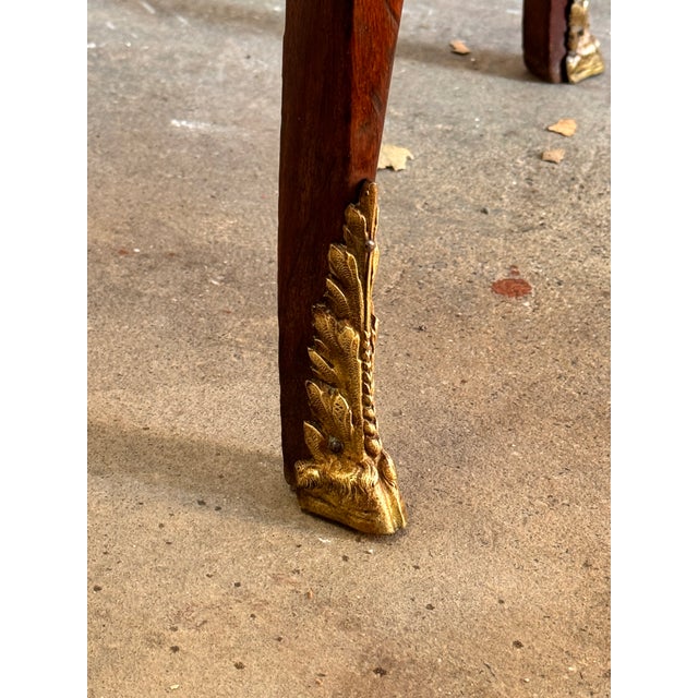 Late 19th Century Louis XV Revival Marble Top Side Table For Sale - Image 10 of 10