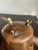 Italian Vintage Italian Hammered Copper Cachepot Planter on Claw Feet For Sale - Image 3 of 9
