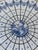Important Bjørn Wiinblad Mid-Century Danish Modern Blue & White Ceramic Tile Top Round Coffee Table For Sale - Image 4 of 12