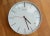 Metal 1960s Mid Century Modern German Glashutte Minimalist Clock For Sale - Image 7 of 7