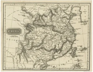 Map of the Mainland of China and the Islands of Formosa or Taiwan, 1817