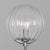 Schwung Globe Wall Sconce, 2-Light, Brasserie Style, Brass — Lbb, Black Gunmetal, Polished Nickel For Sale - Image 9 of 12