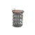 Metal and Wood Side Basket Tables (Set of 2) For Sale In Chicago - Image 6 of 6