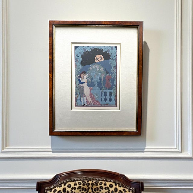 Art Deco George Barbier Art Deco Pochoir Illustration Fantôches, Dated 1923 For Sale - Image 3 of 12