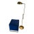 1970s Mid-Century Modern Clam Shell Floor Lamp For Sale