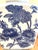 Blue and White Chinoiserie Rectangular Small Floral Ginger Jar For Sale - Image 4 of 7
