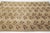 Antique Khotan Handmade Floral Pattern Wool Rug in Tan For Sale - Image 4 of 9