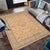 Enhance the ambiance of your home with this magnificent Persian-influenced Turkish hand-knotted rug made by skilled...