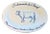 Vintage Williams-Sonoma 'Je Demande du Boeuf' Blue and White Oval Steak Platter For Sale