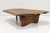 Brown Mira Nakashima Conoid Slab Cocktail Table in Black Walnut and Rosewood, Signed For Sale - Image 8 of 14
