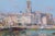 Edmond Marie Petitjean, French Impressionist Harbour Scene, Oil on Canvas, Framed For Sale - Image 4 of 8