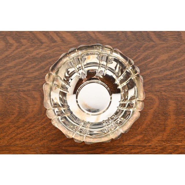 Art Deco Tiffany & Co. Antique Art Deco Silverplate Bowl For Sale - Image 3 of 10