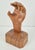 Brutalist Arts and Crafts Sculpture Wooden Hand, 1950s For Sale - Image 10 of 11