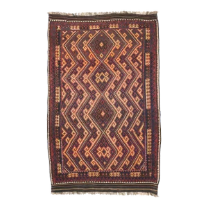 Vintage Afghan Maimana Kilim Rug - 08'10 X 14'00