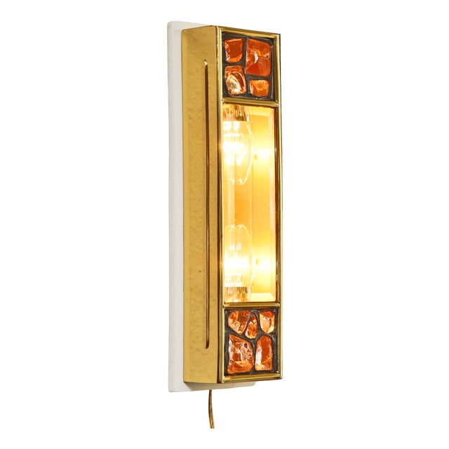 Art Nouveau Secession Wall Lamp, 1890s For Sale