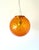 Orange Murano Glass Baloton Pendant Lamp, 1980s For Sale - Image 11 of 17