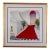 Fanch Ledan Limited Edition Serigraph “Le Grand Escalier Rouge” – Pencil Signed, Framed For Sale