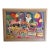 Jennifer Markes "Crates in Harvest" Large Original Silk Painting, Tropical Fruit Market, Signed and Framed For Sale