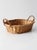 Late 20th Century Vintage Wicker Gathering Basket For Sale - Image 5 of 10