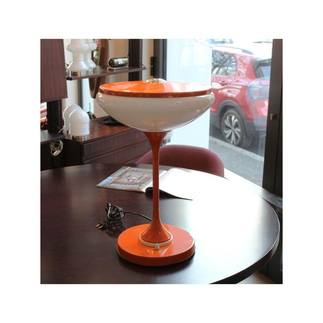 Cappello Table Lamp in Stainless Steel, 1969 For Sale - Image 6 of 12