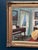 Mid-Century Modern V. Hansen, Interior with Reading Woman, 1960s, Oil Painting on Canvas, Framed For Sale - Image 3 of 17