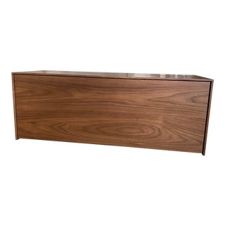 Blu Dot Wonder Wall Walnut One Door Cabinet For Sale