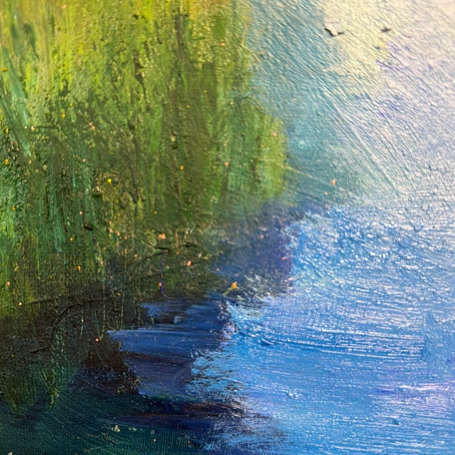 Searching, Original Oil Painting by Julia Lawing For Sale In Charlotte - Image 6 of 7