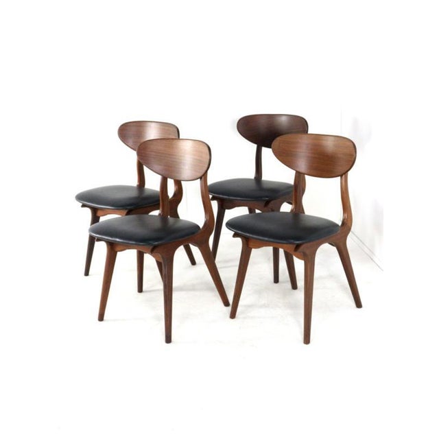 1960s Weert Chairs from Awa Meubelfabriek, 1960s, Set of 4 For Sale - Image 5 of 16