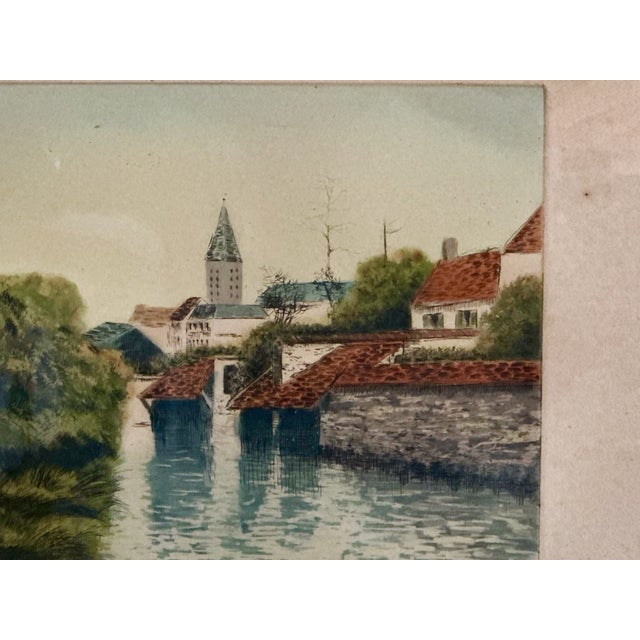 1920s Martin Gradier, Landscape, 1920s, Engraving For Sale - Image 5 of 15