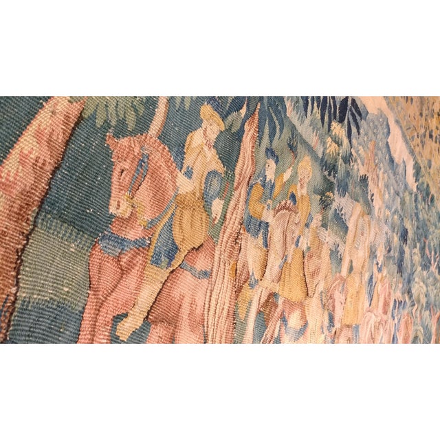 Late 16th Century Flemish Historical Tapestry For Sale - Image 12 of 16