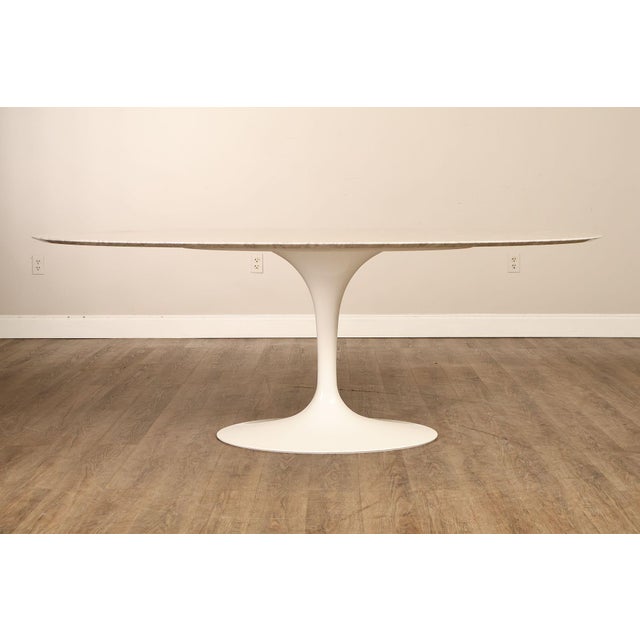 Knoll Saarinen Oval Marble Dining Table For Sale - Image 14 of 18