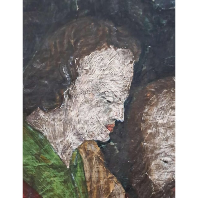 Red Veneto-Cretan Icon of Saint John the Evangelist (Theologian), Late 15th Century. For Sale - Image 8 of 12